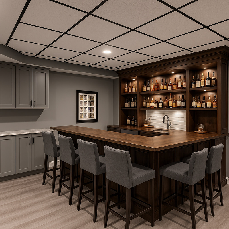 Modern & Traditional Basement Bar Ideas Modern & Traditional Basement Bar Ideas
