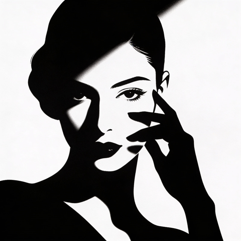 Dramatic Silhouette Art | Minimalist Design Concepts