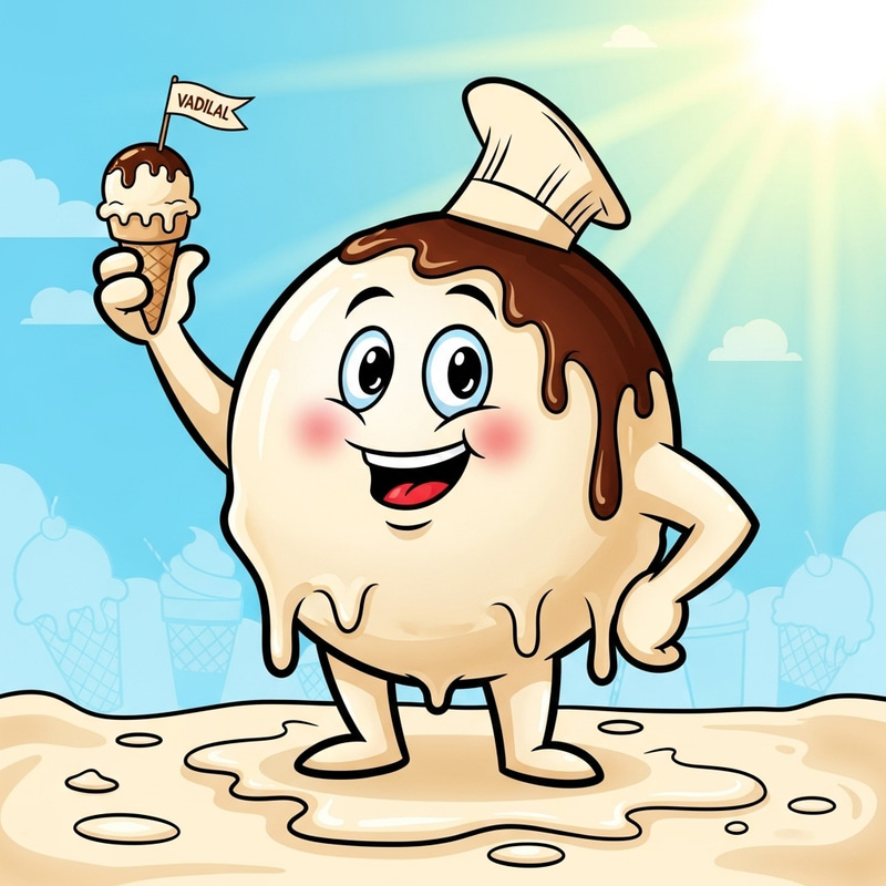 Vadilal Ice Cream Mascot Design Vadilal Ice Cream Mascot Design