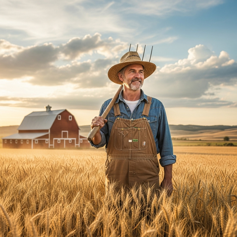 Imagen de un Granjero Imagen de un Granjero