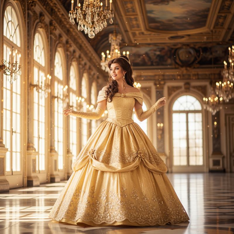 Dress Up Like Belle: Enchanting Princess Inspiration