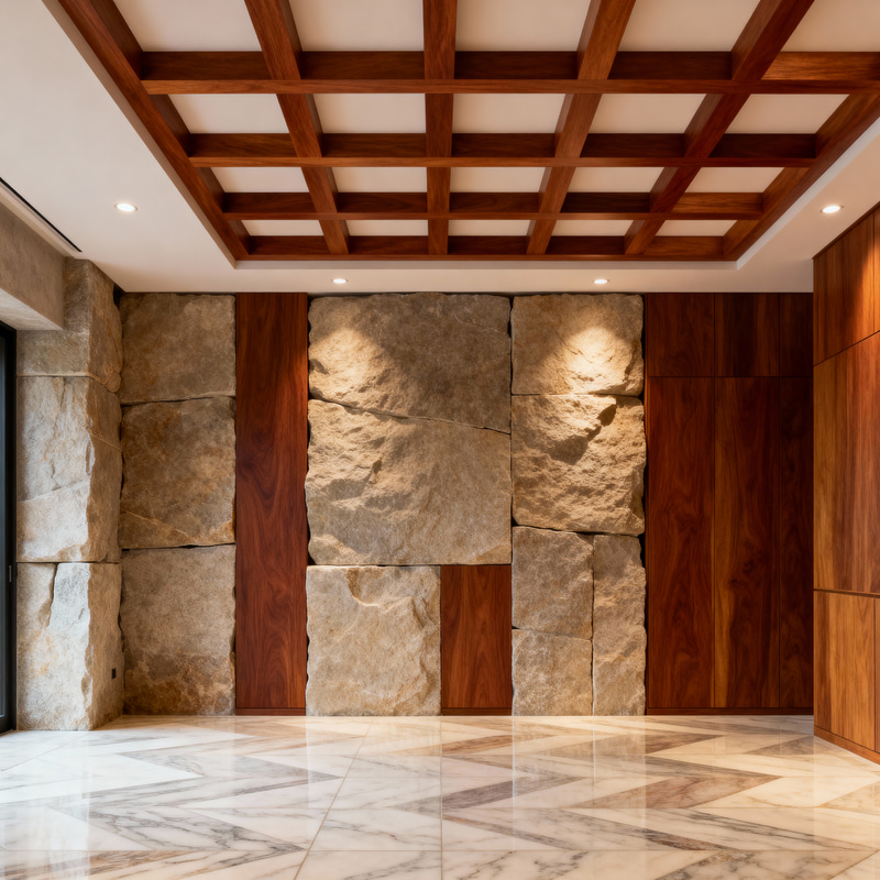 Calcite, Cherry Tree & Stone Design Inspiration Calcite, Cherry Tree & Stone Design Inspiration