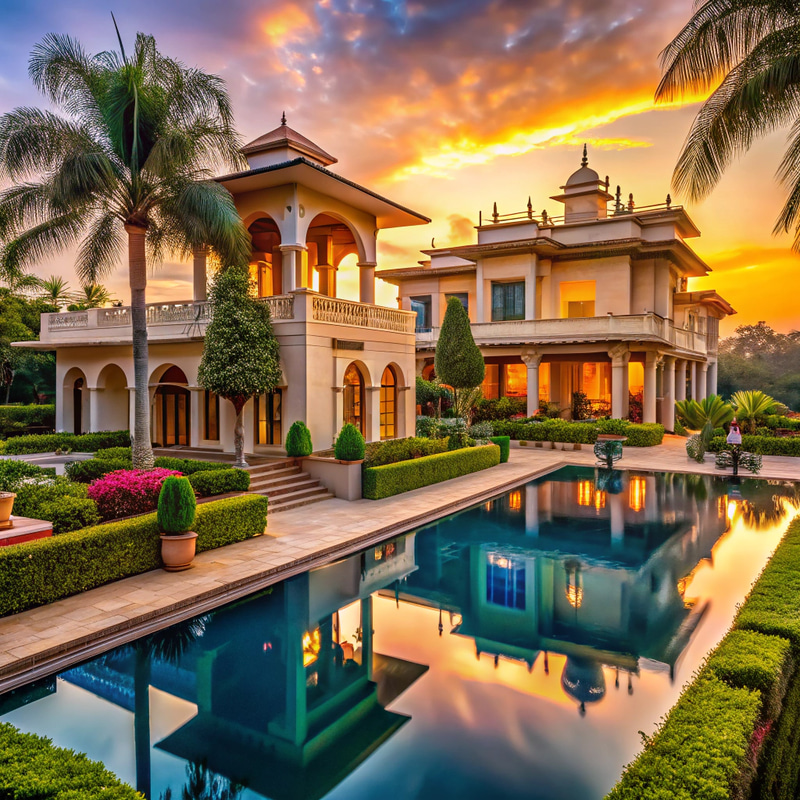 Luxurious Million-Dollar Villa in India Luxurious Million-Dollar Villa in India