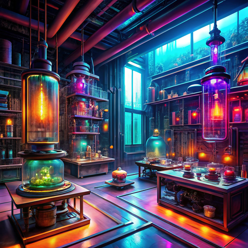Cyberpunk Secret Laboratory Level: Explore the Mystery Cyberpunk Secret Laboratory Level: Explore the Mystery