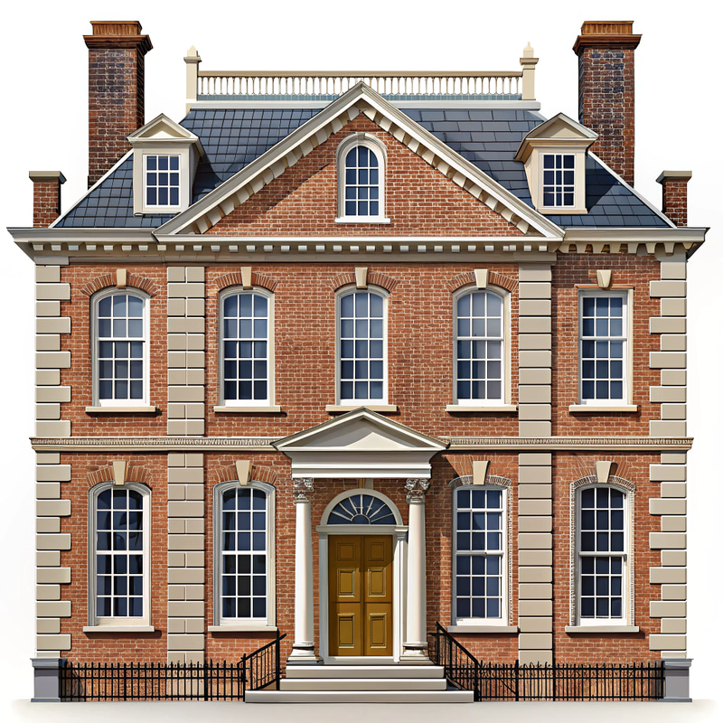 Georgian Home Elevation Design Georgian Home Elevation Design