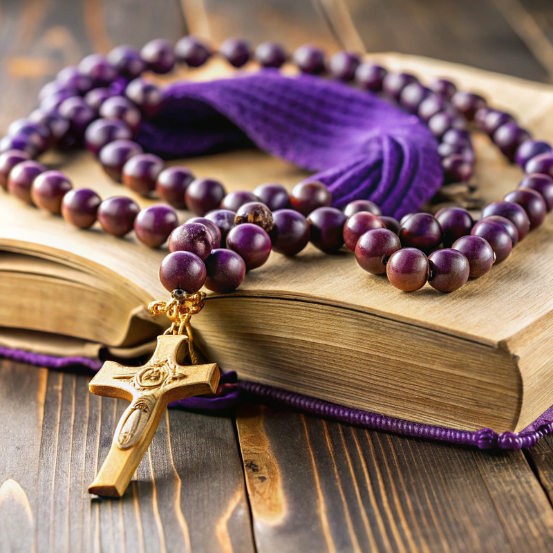 Lenten Prayer Book & Rosary: A Sacred Reflection Lenten Prayer Book & Rosary: A Sacred Reflection