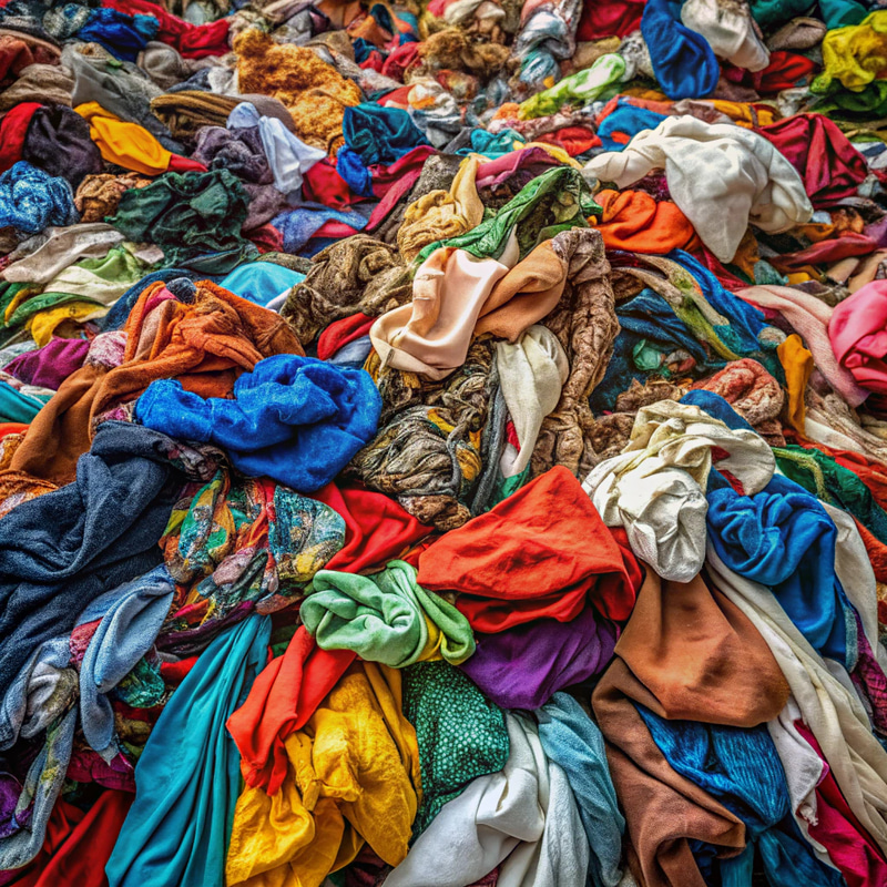 Vibrant Textile Waste Art: Embrace Recycling Vibrant Textile Waste Art: Embrace Recycling