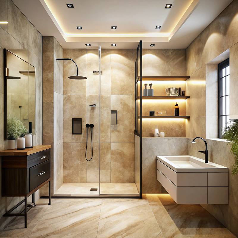 Modern Spa-Like Bathroom Design Ideas