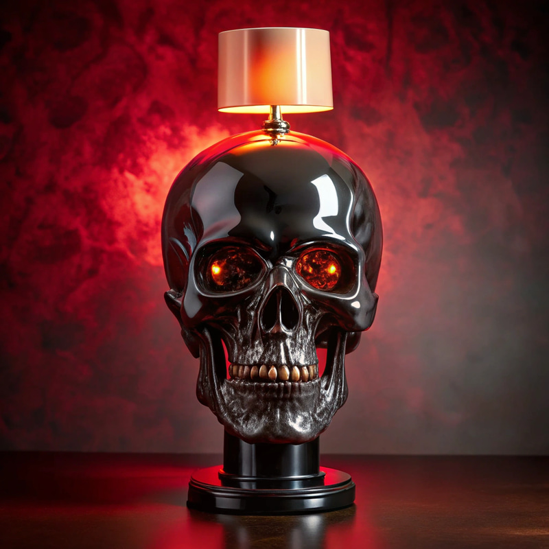 Luxury Gothic Skull Lamp - McQueen x Seletti Luxury Gothic Skull Lamp - McQueen x Seletti